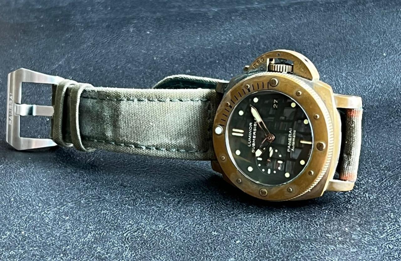 Luminor Submersible 1950 3 Days Bronze Green Dial - PAM00382