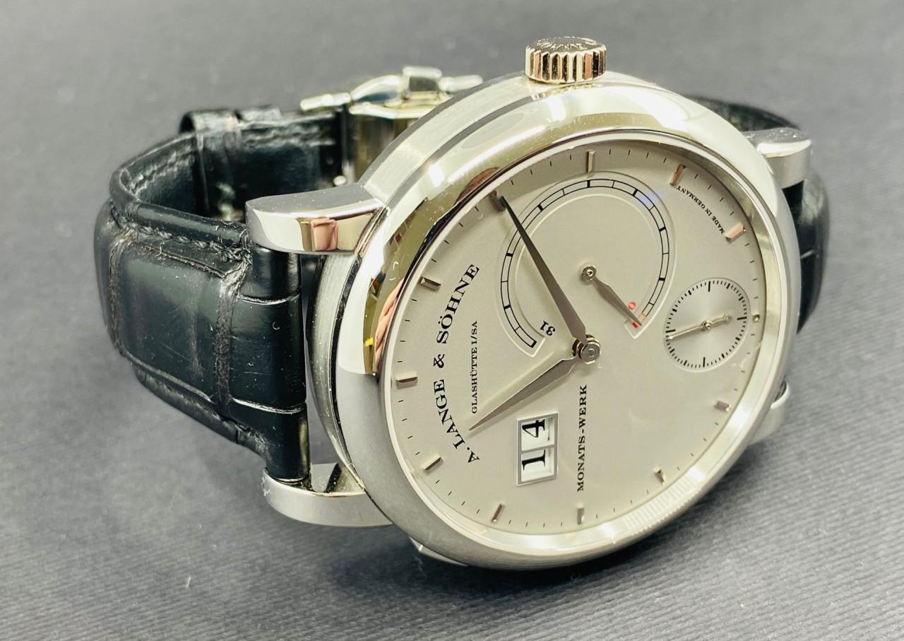 Lange 31 Power Reserve Platinum Silver Dial - 130.025F