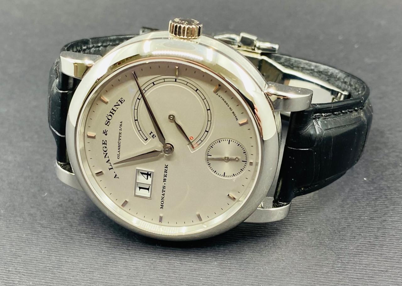 Lange 31 Power Reserve Platinum Silver Dial - 130.025F