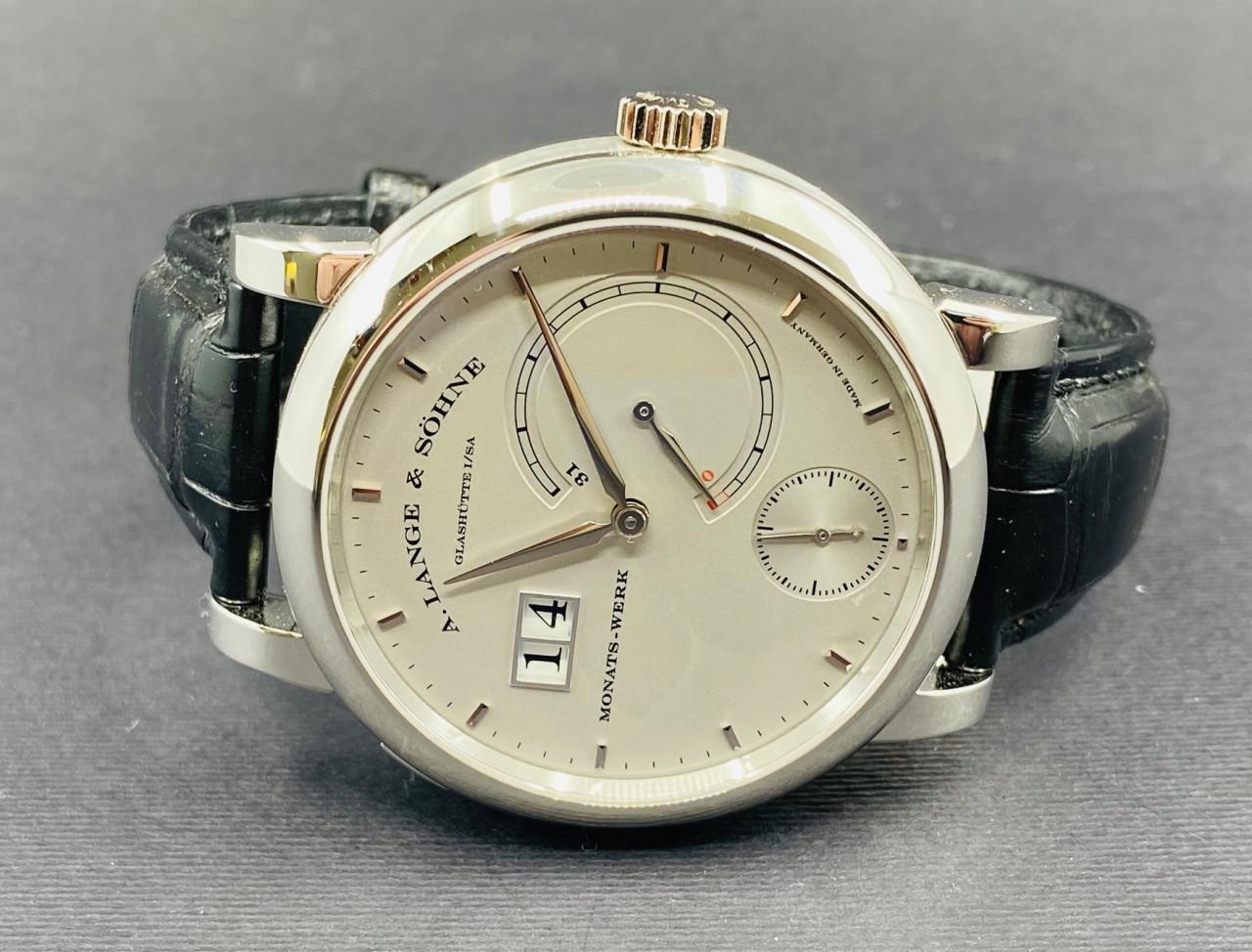 Lange 31 Power Reserve Platinum Silver Dial - 130.025F