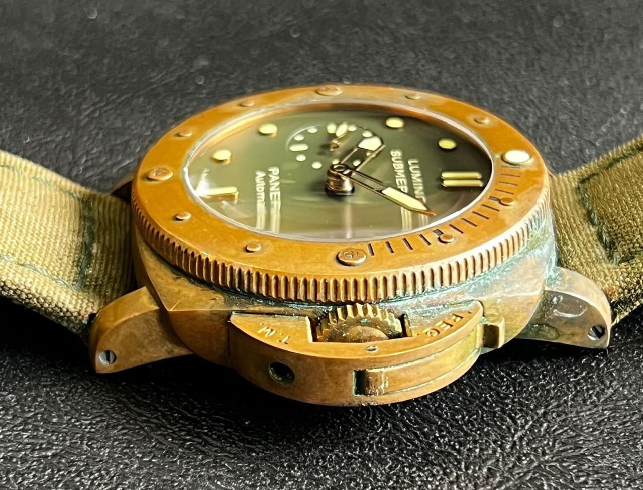 Luminor Submersible 1950 3 Days Bronze Green Dial - PAM00382