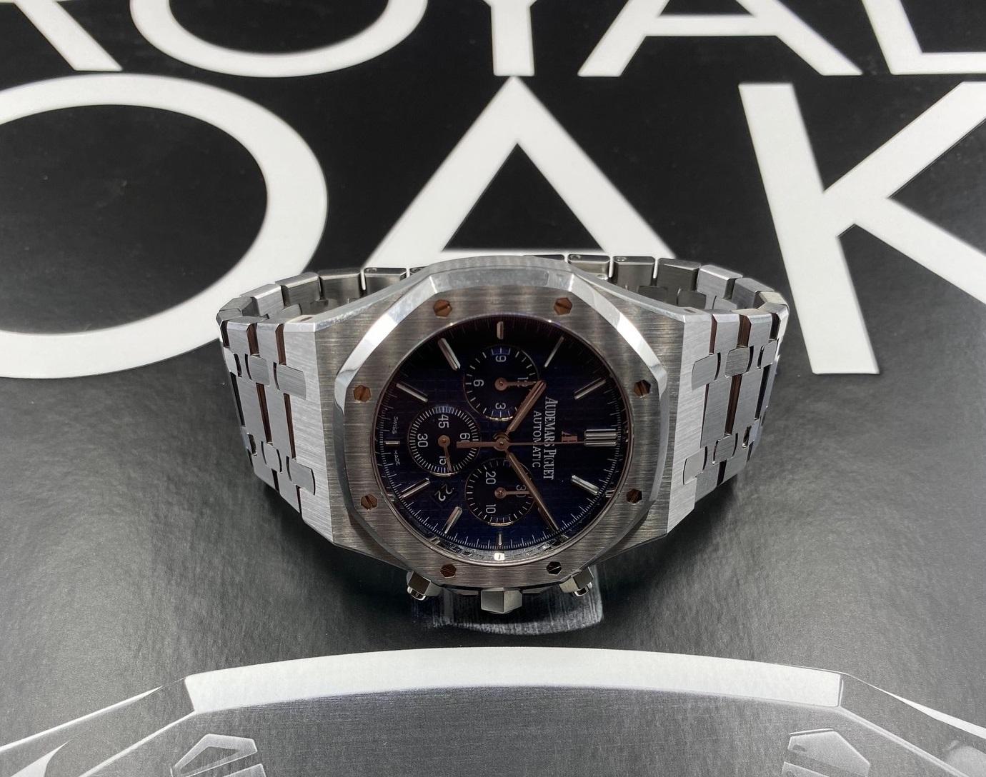 Royal Oak Chronograph Blue Dial Steel - 26320ST.OO.1220ST.03