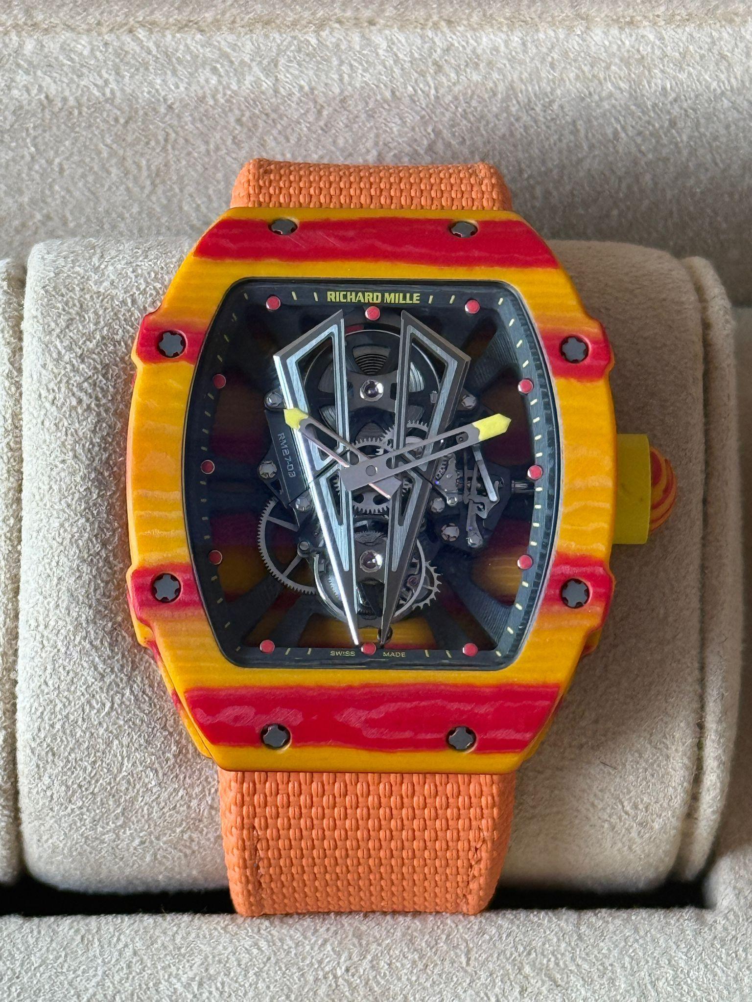 Tourbillon Rafael Nadal Limited 50 Pcs. - RM 27-03 CA-FQ