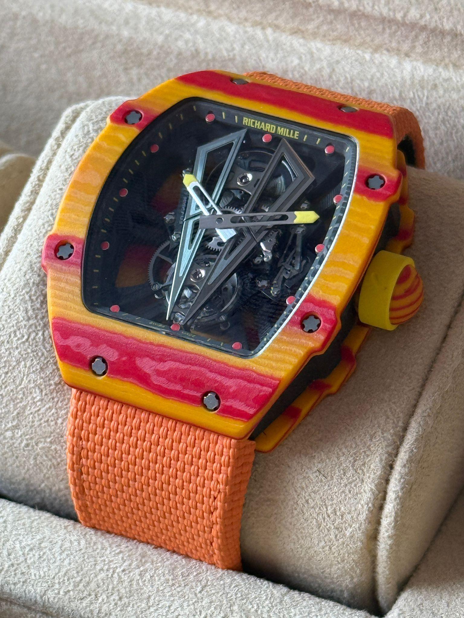 Tourbillon Rafael Nadal Limited 50 Pcs. - RM 27-03 CA-FQ