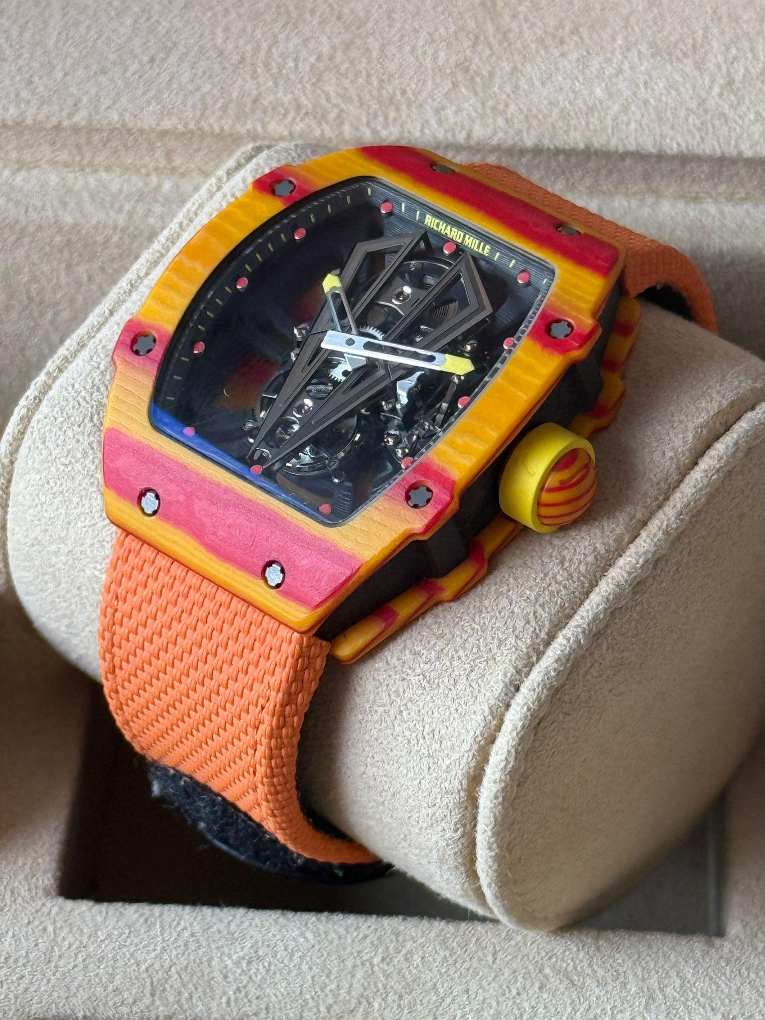 Tourbillon Rafael Nadal Limited 50 Pcs. - RM 27-03 CA-FQ