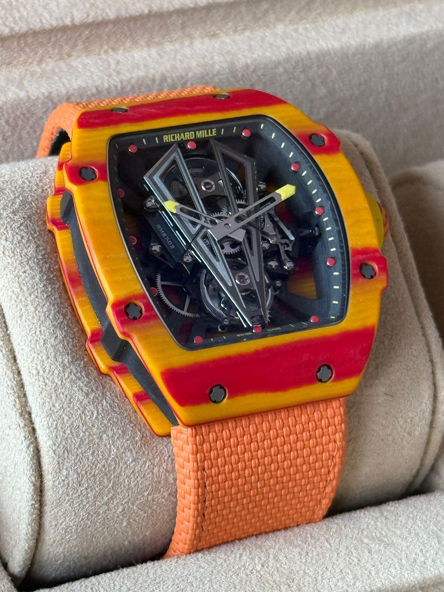 Tourbillon Rafael Nadal Limited 50 Pcs. - RM 27-03 CA-FQ