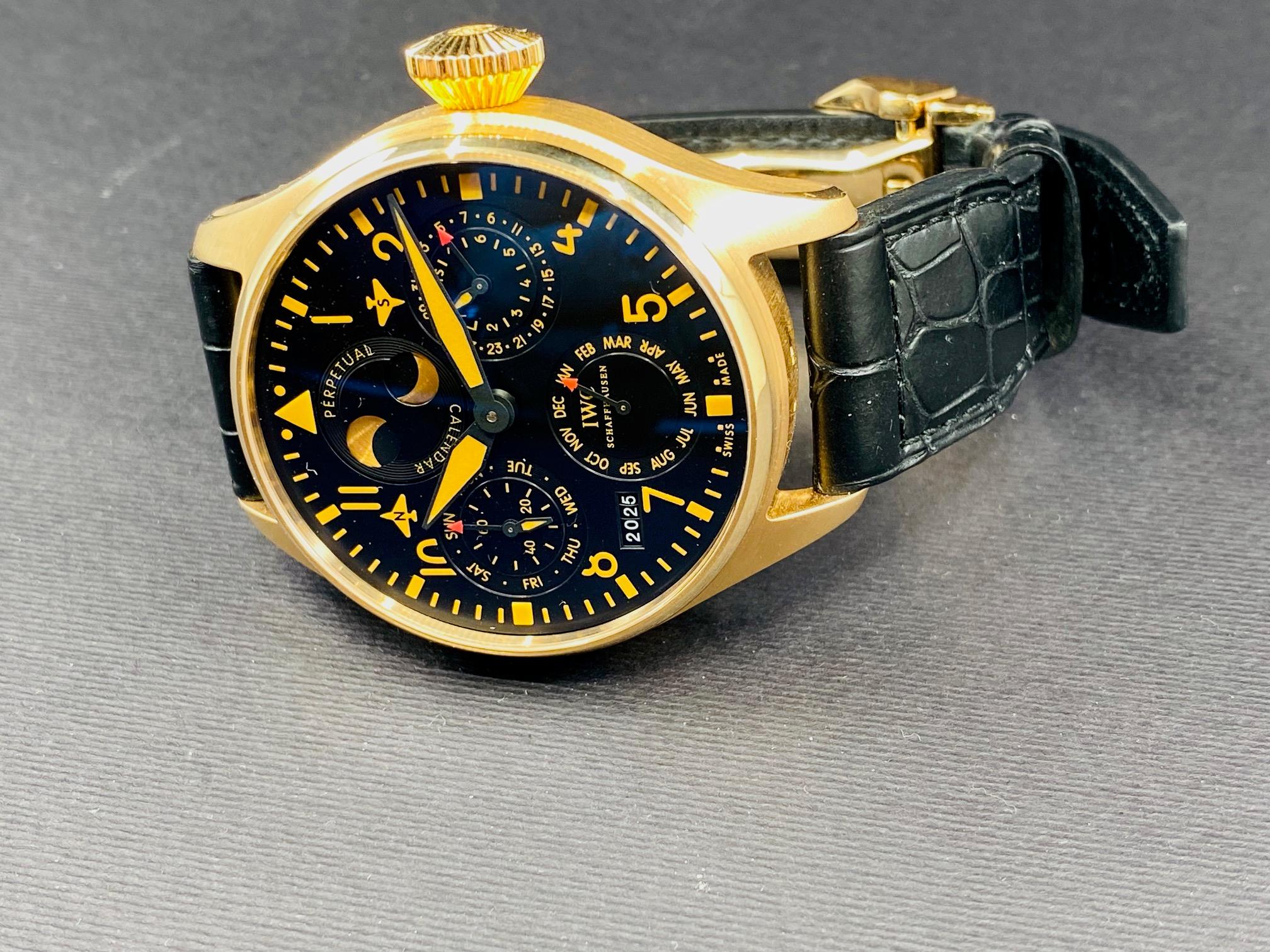 Big Pilot's Watch Perpetual Red Gold Boutique Ed 2011 Limited 250 Pcs. - IW502635