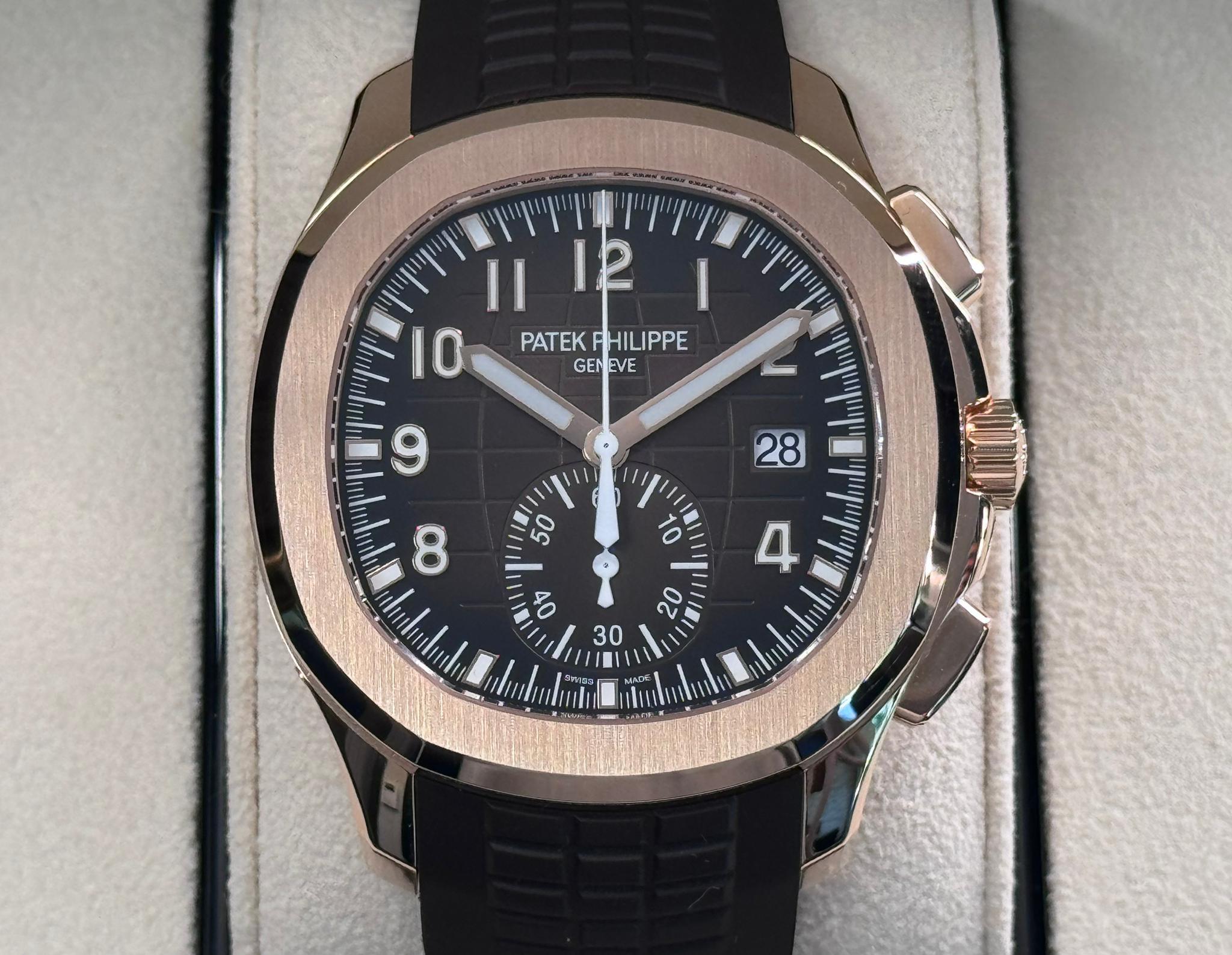 Aquanaut Chronograph Rose Gold - 5968R-001