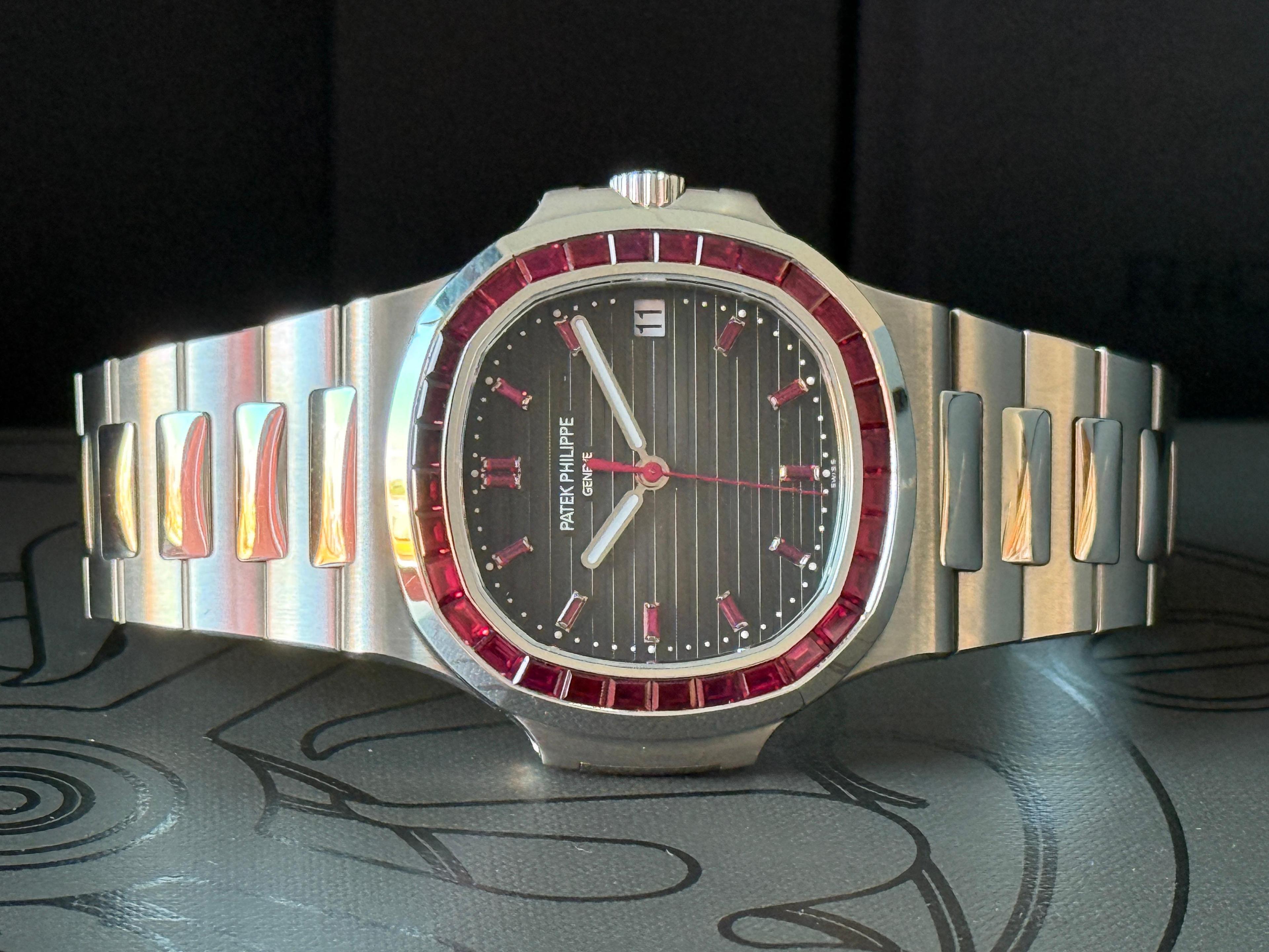 Platinum Nautilus Red Rubies Bezel Limited Edition - 5711/112P-001