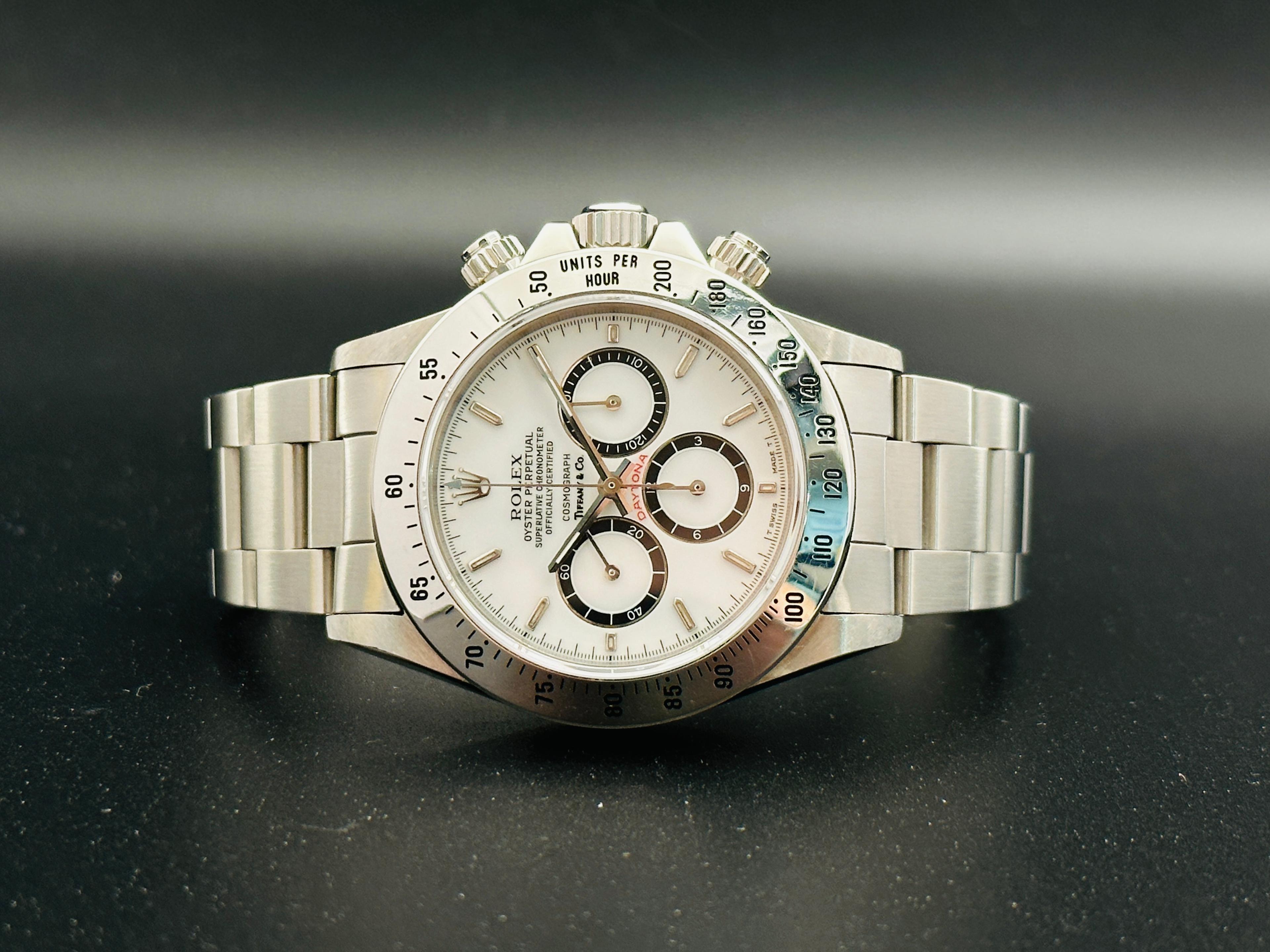 Oyster Perpetual Cosmograph Daytona Porcelain Tiffany Dial Steel - 16520