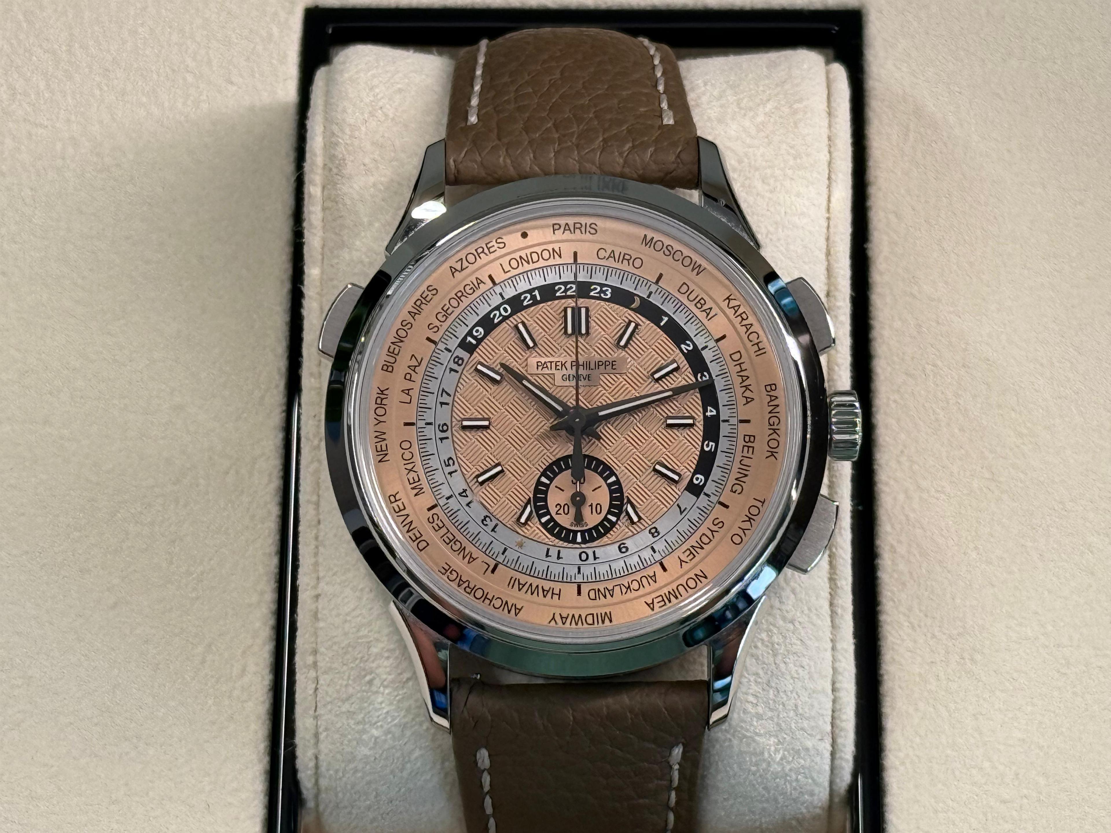 Complications World Time Chronograph Flyback Stainless Steel - 5935A-001