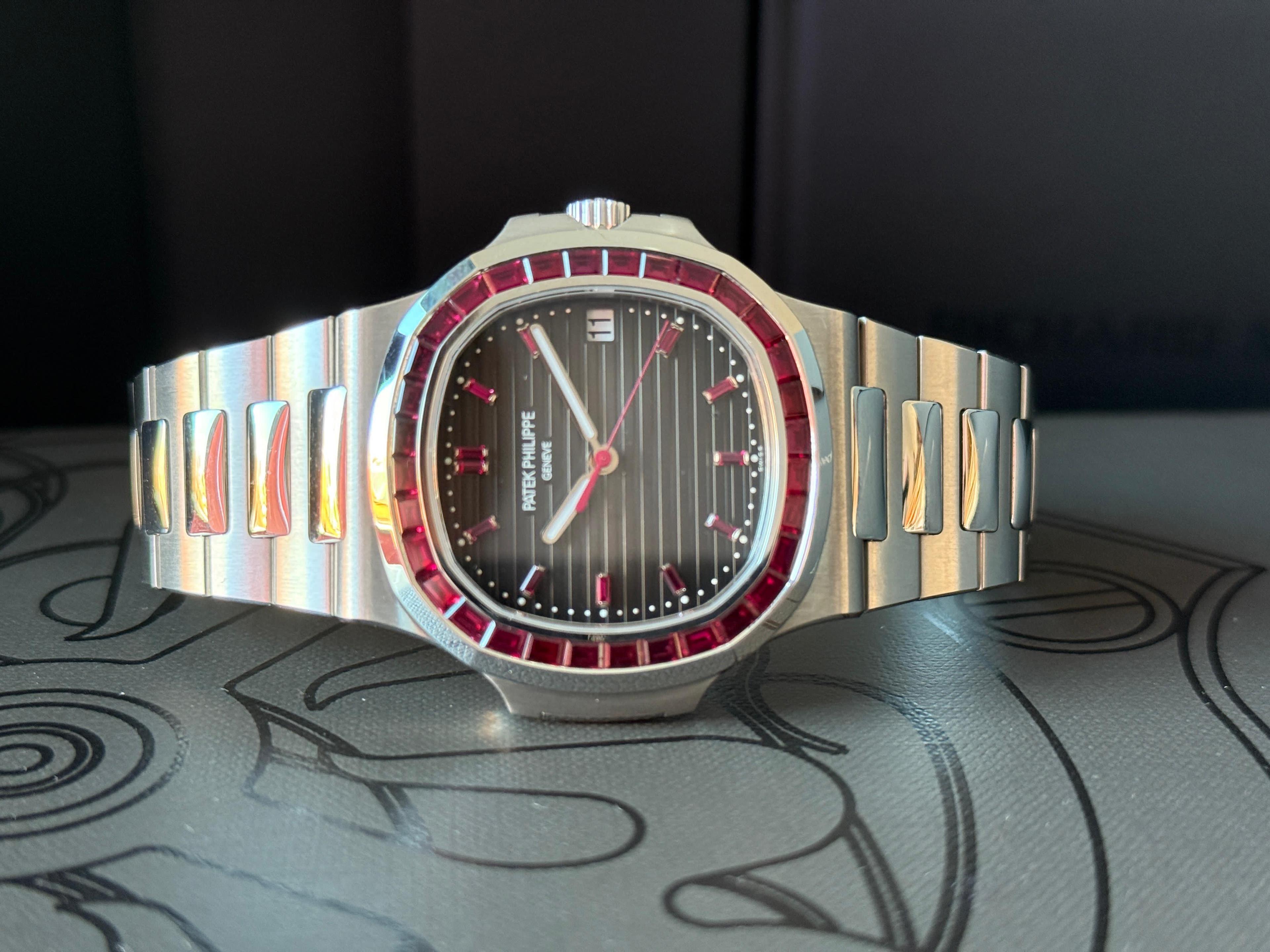 Platinum Nautilus Red Rubies Bezel Limited Edition - 5711/112P-001