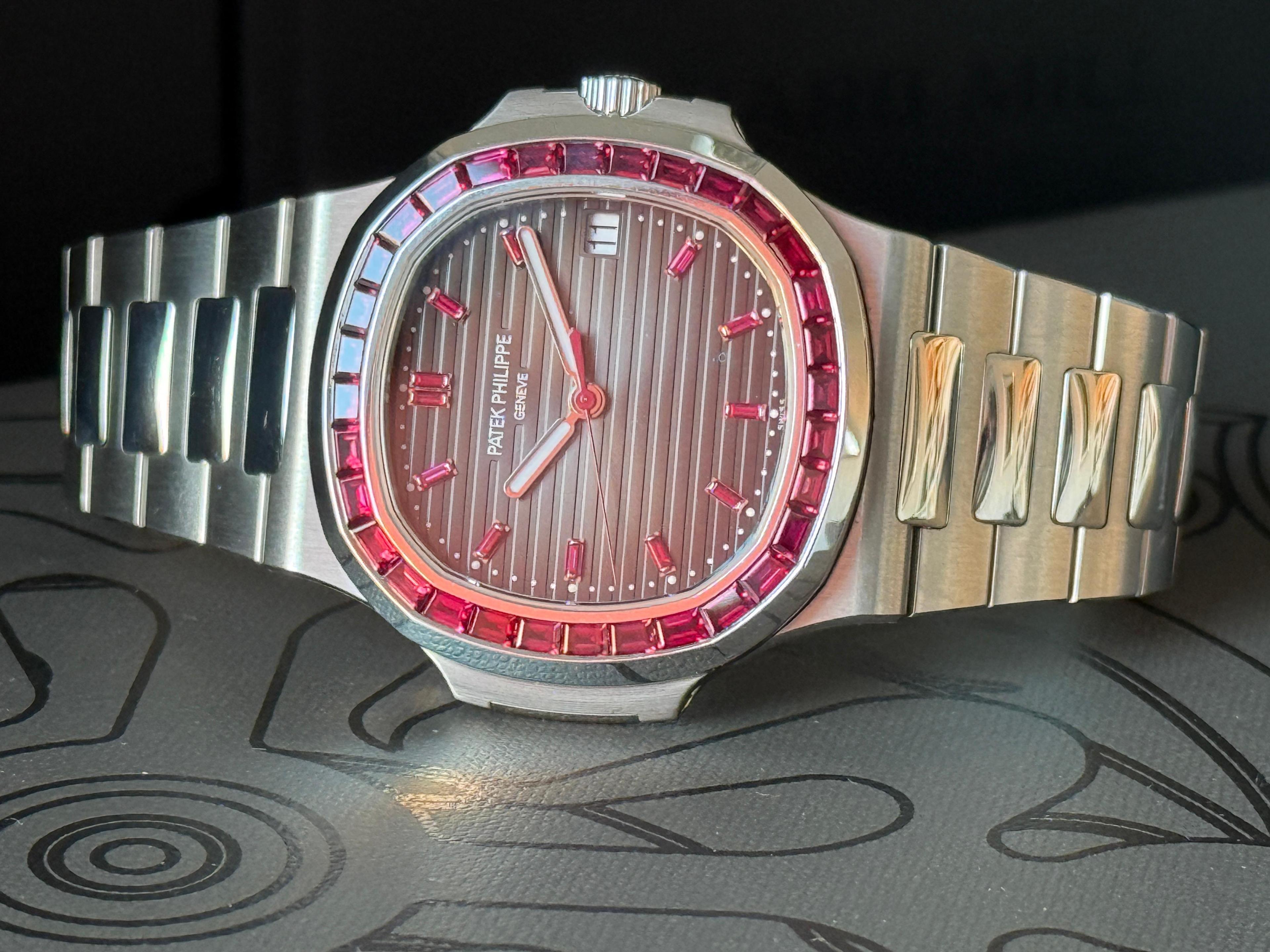 Platinum Nautilus Red Rubies Bezel Limited Edition - 5711/112P-001